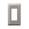 Amerelle Wall Plate, Number of Gangs: 1 Steel, Antique Nickel Finish, Metallic 163RAN - alternate 1